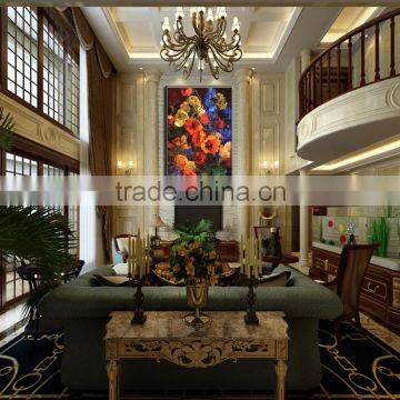 01-220 Large Size Canvas Printing Paint Flower Painting For Living Room OR Bedroom For Decoration