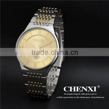2015 Fashion Jewelry Wholesale Price Quartz Stainless Steel Watch Water Resistant Gold Steel Man Watch Mens Wrist Watch photo-3