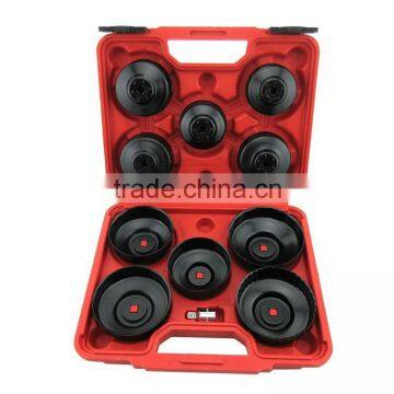 11pcs Cup type oil filter wrench set