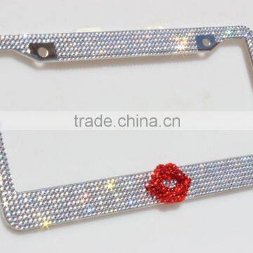 rhinestone license plate frame ebay