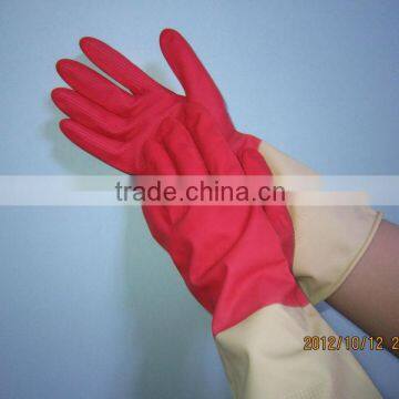 310 mm Flock Lined Household Latex Glove