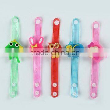 Animal Series pvc LED bracelet wrap for Event&party supplies plastic led bracelet