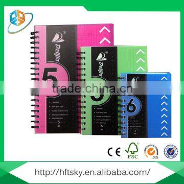 Cheap custom genuine eco-friendly a5 pp notebook