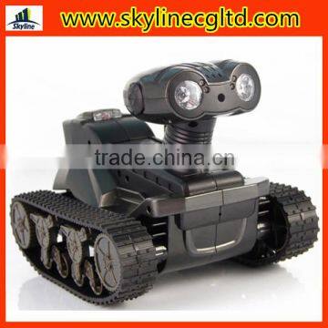 Simulation Tank with camera Spy light Tank WiFi Toys with Eavesdrop function