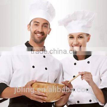 wholesale custom high quality chef uniform, chef costume, chef coat