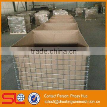 Factory supply MIL3 Hesco flood barrier, geotextile bag, hesco bastion for protection fence