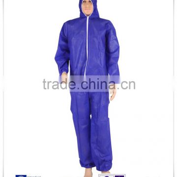 Disposable Coverall with hood in CE,FDA,ISO,13485 standard