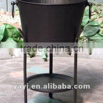 Galvanized steel beverage tub