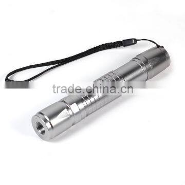 50mw purple laser pointer silver housing with rechargeable battery and charger