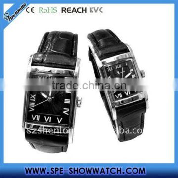 new design couple leather watch