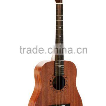 China wholesale 34" mahogany string acoustic guitars