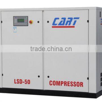 Small air displacement oil free scroll air compressor