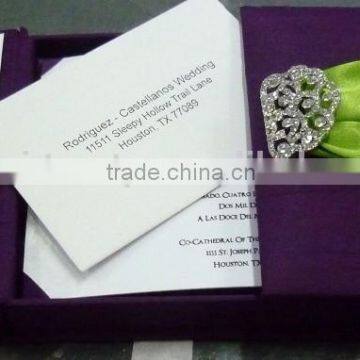 Gatefold Embellished Invitation Box. photo-2