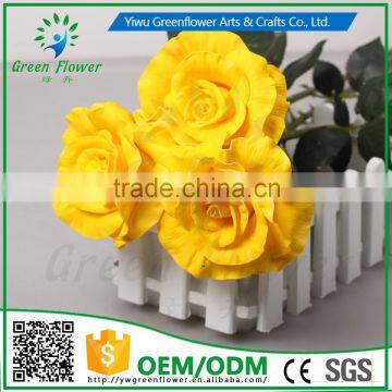 Greenflower 2016 Wholesale Handscrafts Real Touch Latex PU China Artificial Flowers Big Rose for Wedding Decoration Occation photo-2
