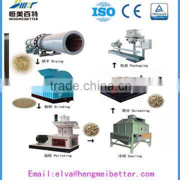 1-1.5t/h capacity feed machine for animal for Rice Straw