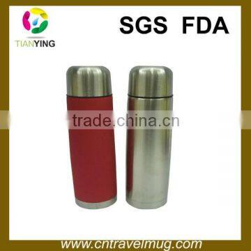 500ML promotion red vacuum thermos flask bottle