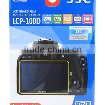 PET Screen Protector JJC LCP-100D LCD Guard Film For Canon For Screen Protector