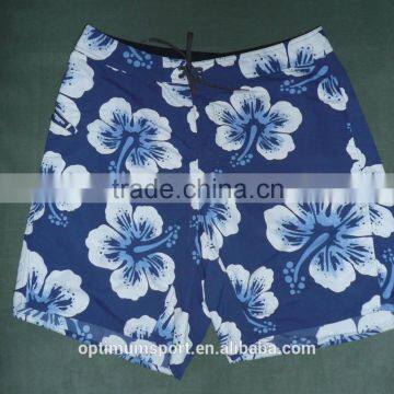 Custom Printed Polyester Quick Dry Board short, 4 Way Stretch Fabric/ Peach Skin Polyester/Recycled Polyester Board Shorts