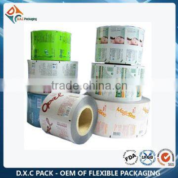 Rewind Laminated Roll Film For Packing Shampoo Liquid