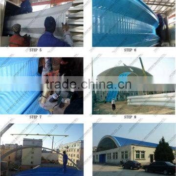 Long k Steel Building Roof Roll Forming Machine photo-5