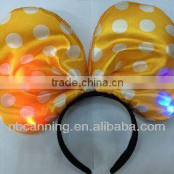 party headband /cute party bowknot headband /flash party fashion headband