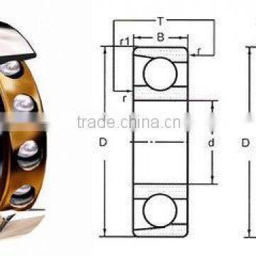 strong solidity angular contact ball bearings7203B