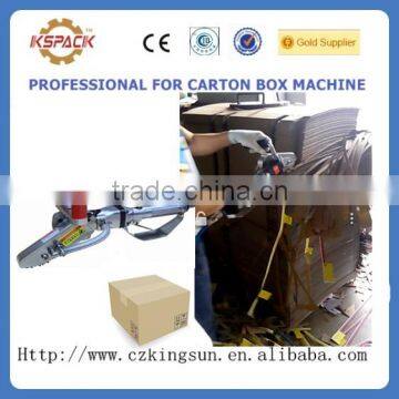 JGST-06008 hand type cartn box making machine /manual operation paperboard waste removing machine