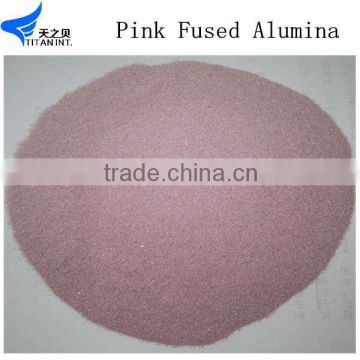 Pink fused alumina oxide PA for sand blasting