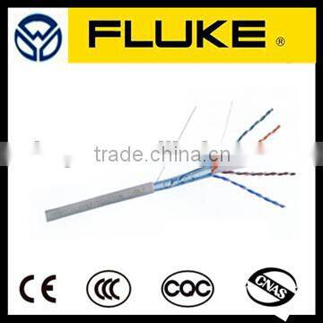 High Speed CAT6A Solid Twisted Pair Ethernet Cabling 4*2*23 AWG PVC LSZH photo-2