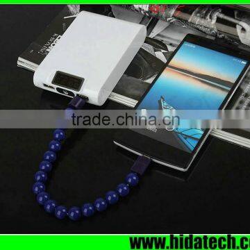 Fashion Buddha Beads USB Cable V8 Data Cable for Samsung Galaxy S6 Edge photo-2