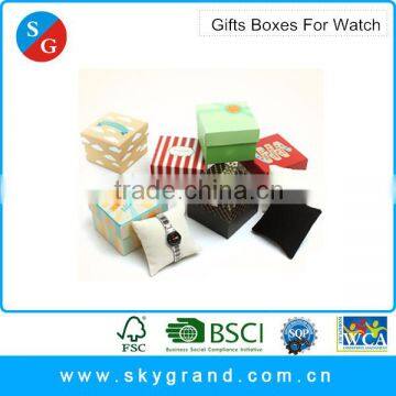 Customized design packging watch handmade paper gift box