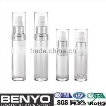 Fashional clear PMMA 15ml 30ml acrylic bottle