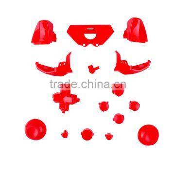 Solid Red Replacement Full Set Controller Buttons for XBox One