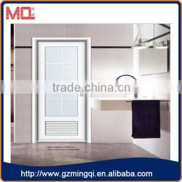 Upvc plastic bathroom door panes