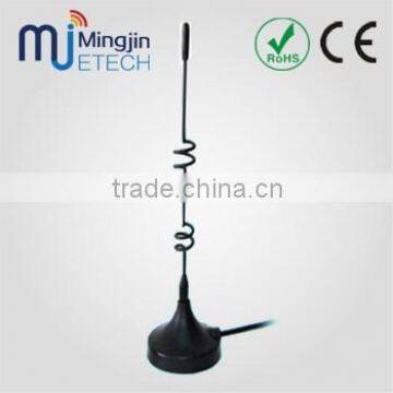 high gain 850-1900/900-1800 MHz magnetic base gsm antenna with SMA male plug connector 3m RG174 cable