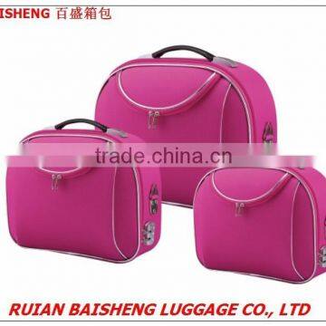 BS601nylon shangdong silk polyester beauty cases/makeup bags/cosmetics bag