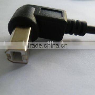 quality/high speed/HD USB BF to USB BM up angle cable