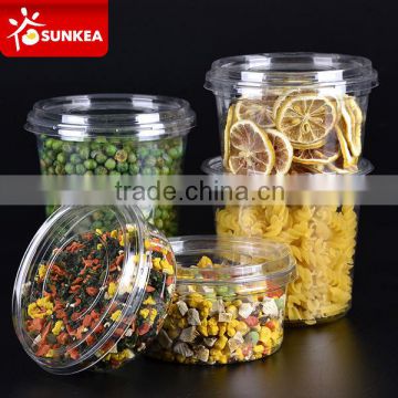 Vegetable fruit salad PET plastic tub with lid                        
                                                Quality Choice