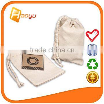 Cheap cotton string bag for canvas printing from China supplier