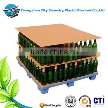 plastic based for the bottle packing/plastic divider for the bottle packing/polypropylene sheet