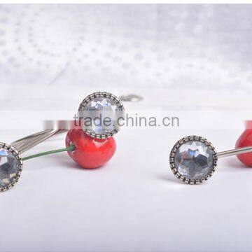 2015 Hot Sale PEVA Dot Prnting Shower Curtain Set for Bathroom , Best Price Shower Curtain Hooks photo-4