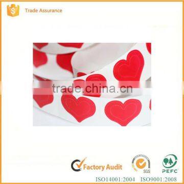 The high quality packaging label security sticker self adhesive material