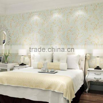 Latest Wallpaper Design European Style Rural Non Woven Wallpaper photo-4