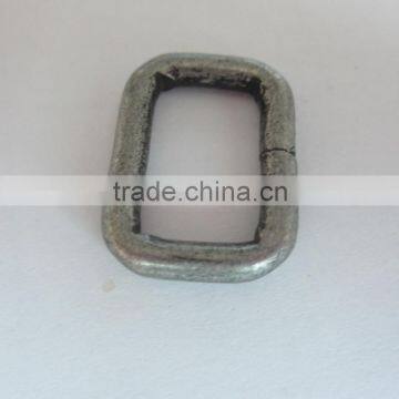 Square Shape Leather Ancient Silver Color Metal Buckle for Handbags photo-2