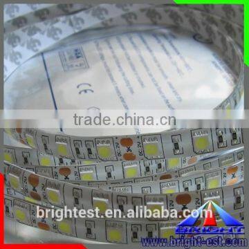 2016 new products CE& RoHS 5M/Roll 12V/24V SMD 5050 60leds/m LED flexible strip+led car light