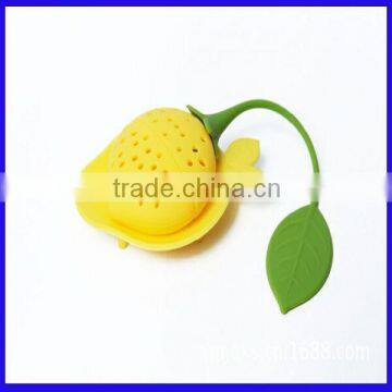 2014 Newest design duarable silicone silicone tea strainers