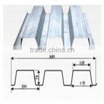 Construction Steel Structure Material Corrugated Steel Floor Decking Sheet