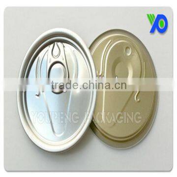 211 ( 65mm ) food grade partial open disposiblepartial aluminum lid