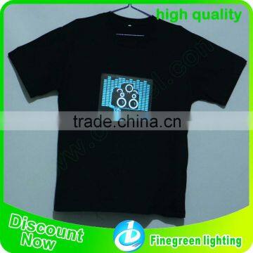 dj led t shirt wholesale