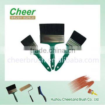 aribaba paint brush ferrule/ painting tools with bristle paint brush/ plastic handle paint brush